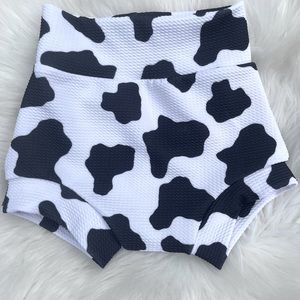 Cow Print Bummies | Diaper Cover| Western Bummies| Baby Bummies| Party Bummies